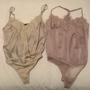 Silk + Lace Bodysuits